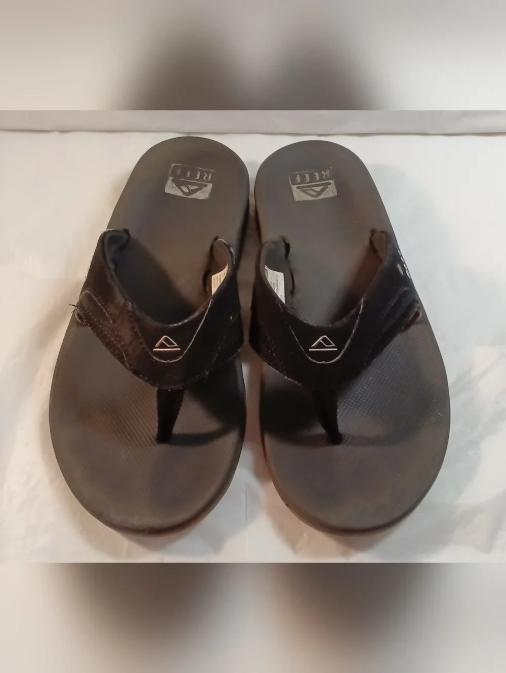 Reef Men's Black Flip Flop Sandals